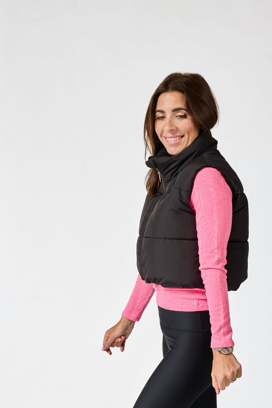The Hot Tommies Heated Vest - Black